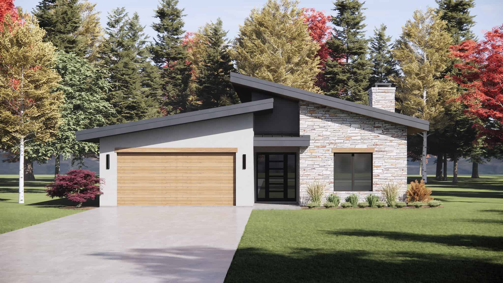 Front View of this 3-Bedroom,1801 Sq Ft Plan -220-1039
