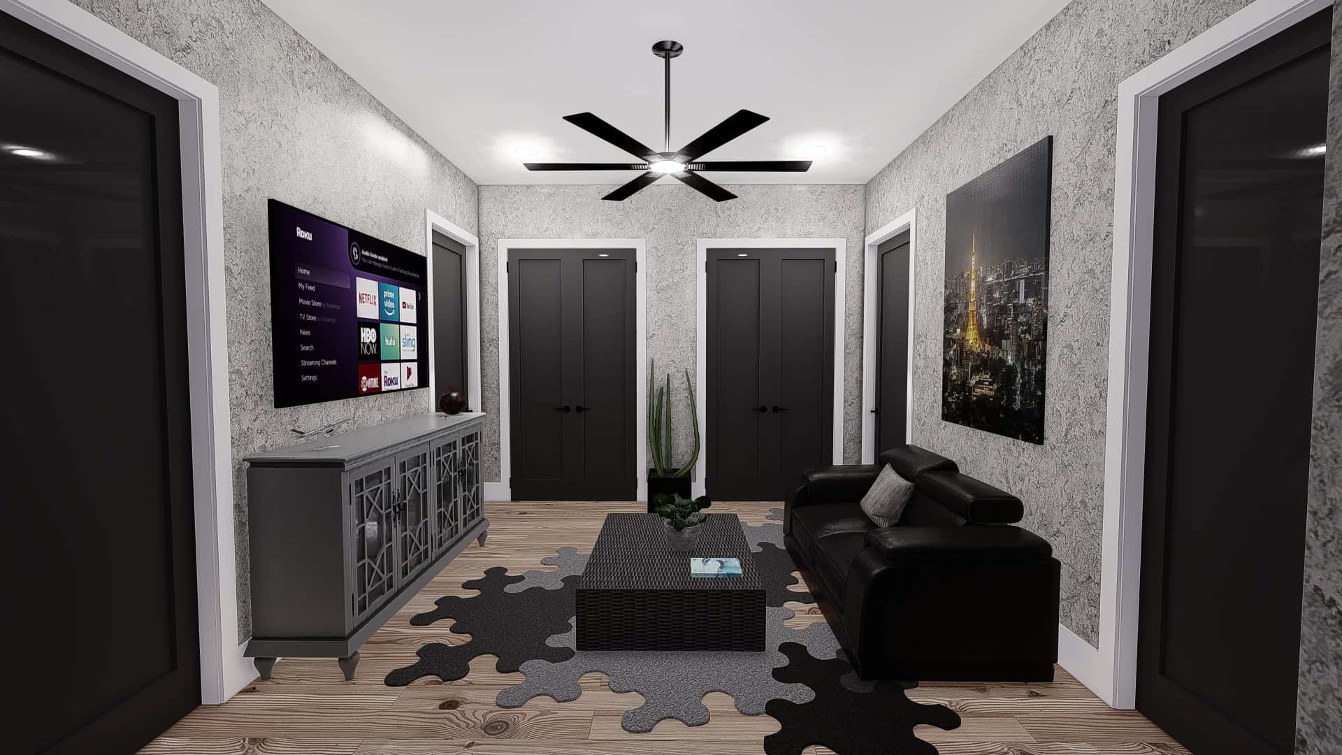 Kids’ nook of this 5-Bedroom,3479 Sq Ft Plan -221-1005