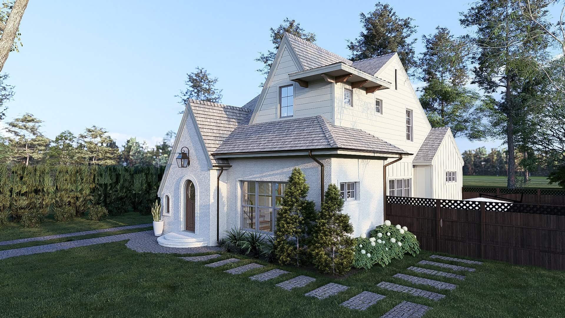 Home Exterior Photograph of this 3-Bedroom,1523 Sq Ft Plan -221-1007