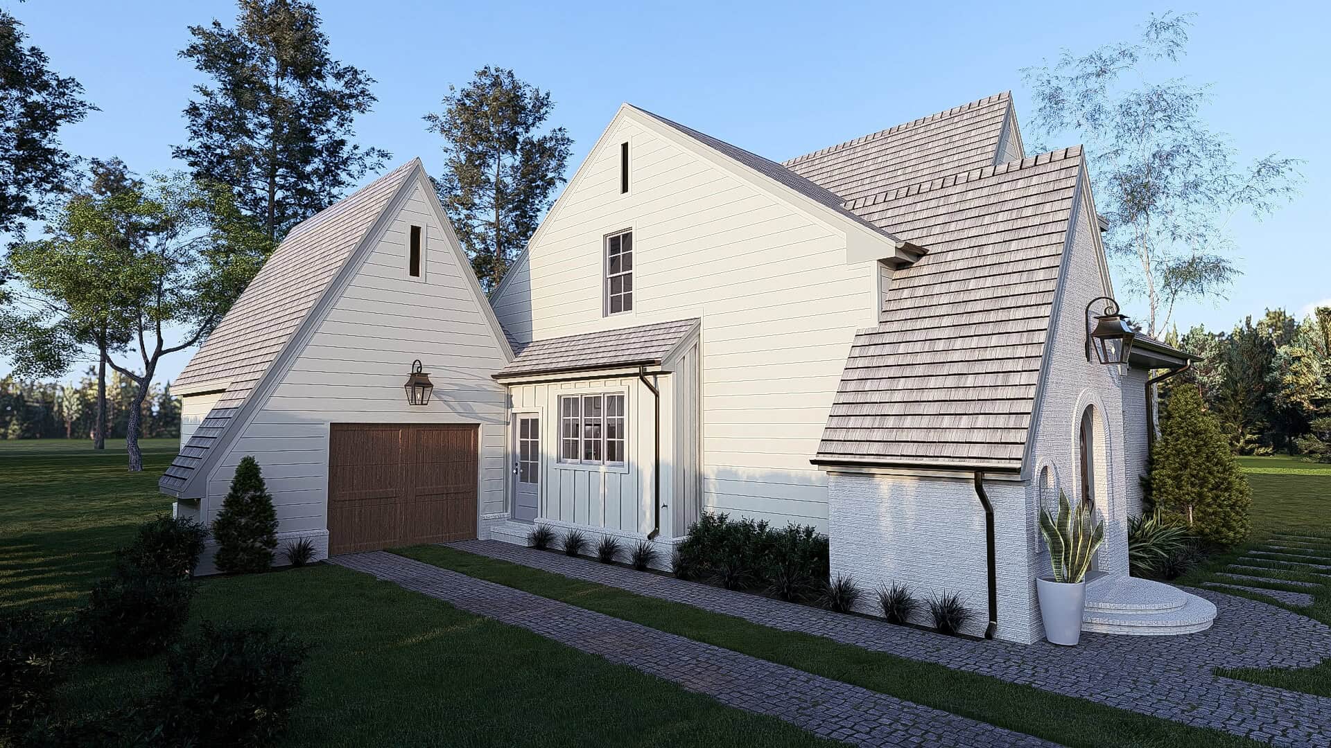 Left Side View of this 3-Bedroom,1523 Sq Ft Plan -221-1007