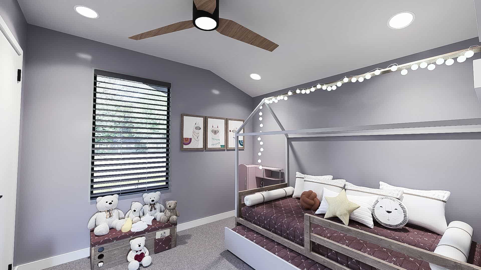 Great Room of this 3-Bedroom,1318 Sq Ft Plan -221-1009