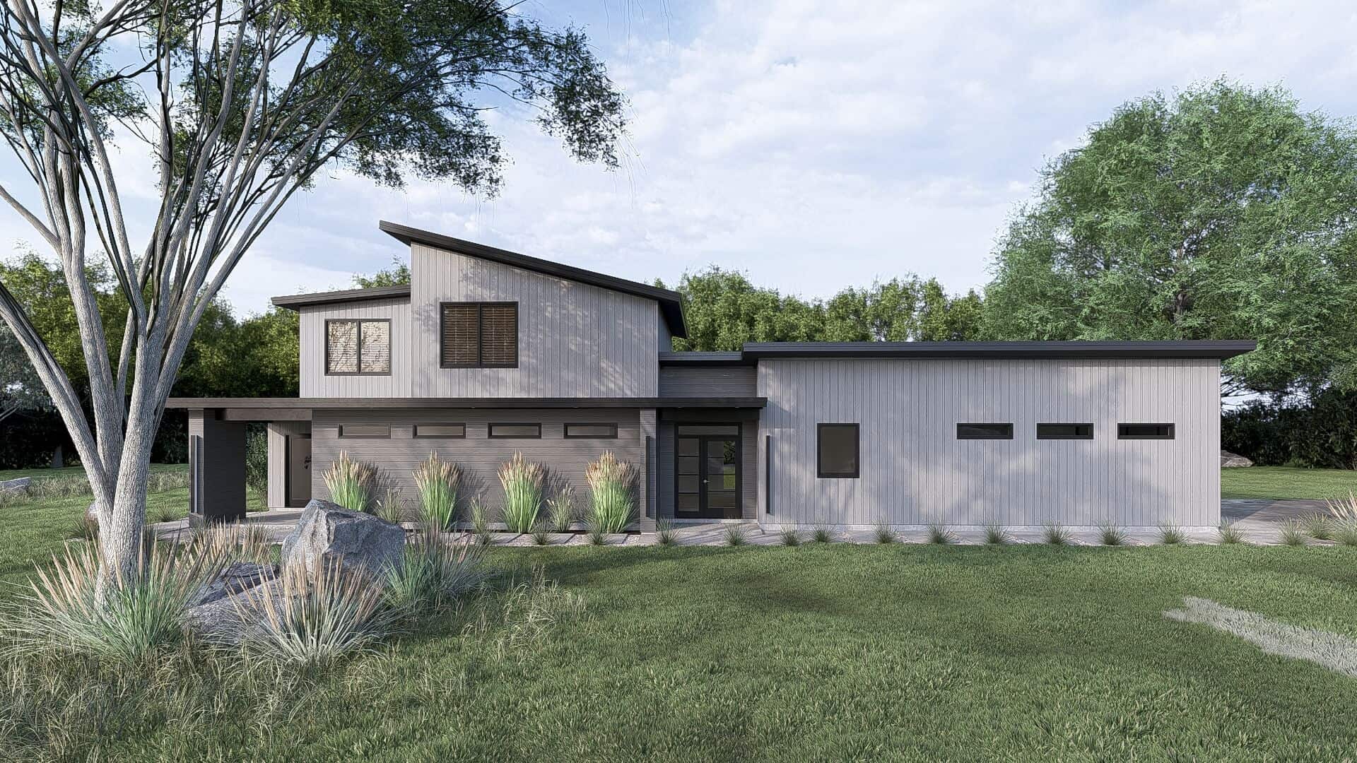 Front View of this 3-Bedroom,1656 Sq Ft Plan -221-1012