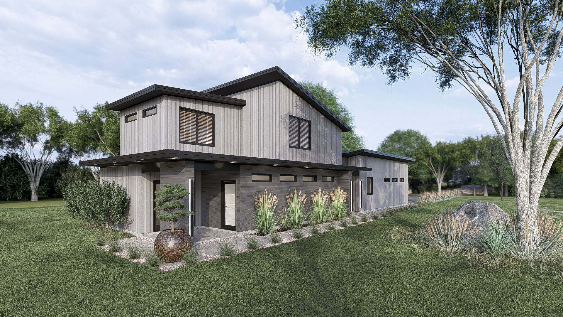 Side View of this 3-Bedroom,1656 Sq Ft Plan -221-1012