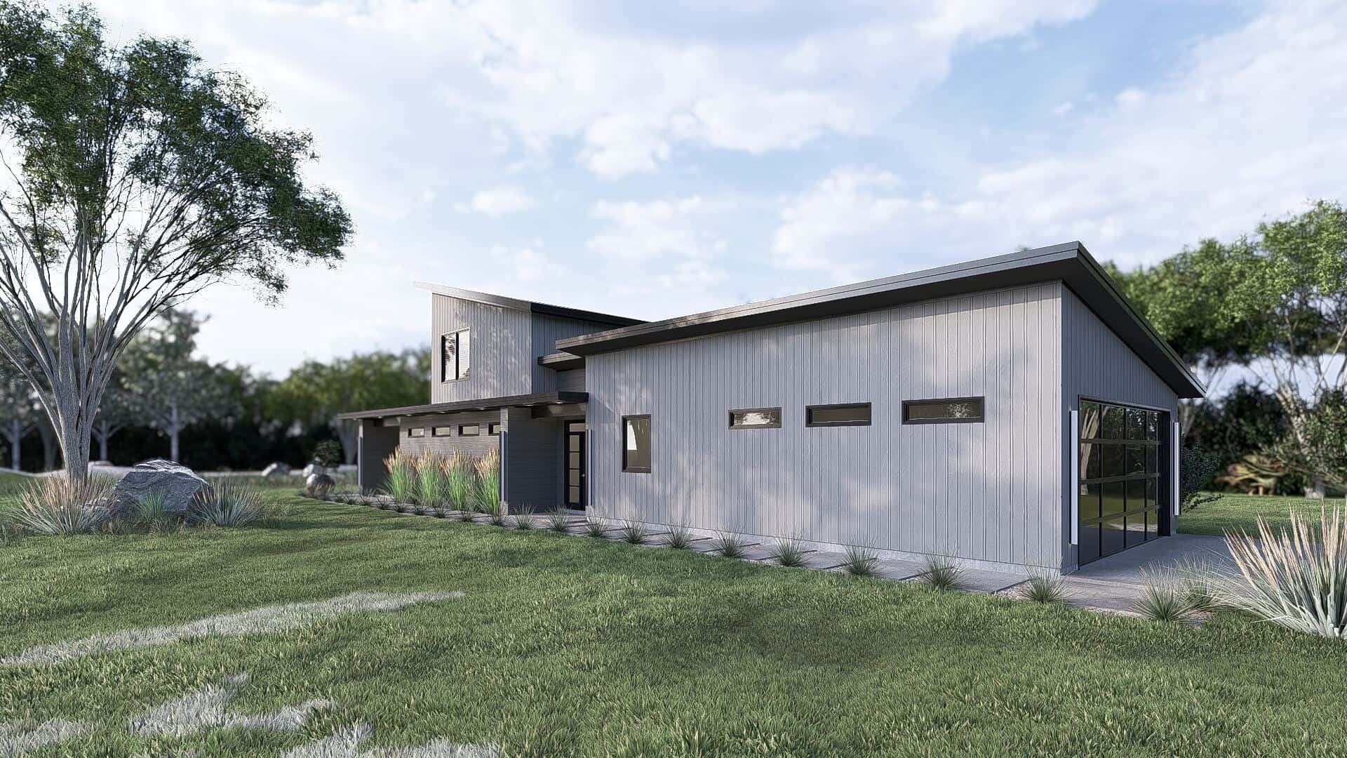 Side View of this 3-Bedroom,1656 Sq Ft Plan -221-1012