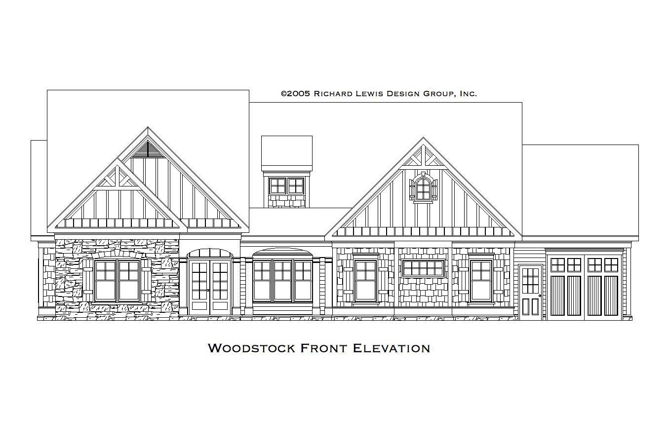 Home Plan Front Elevation of this 2-Bedroom,3853 Sq Ft Plan -225-1031