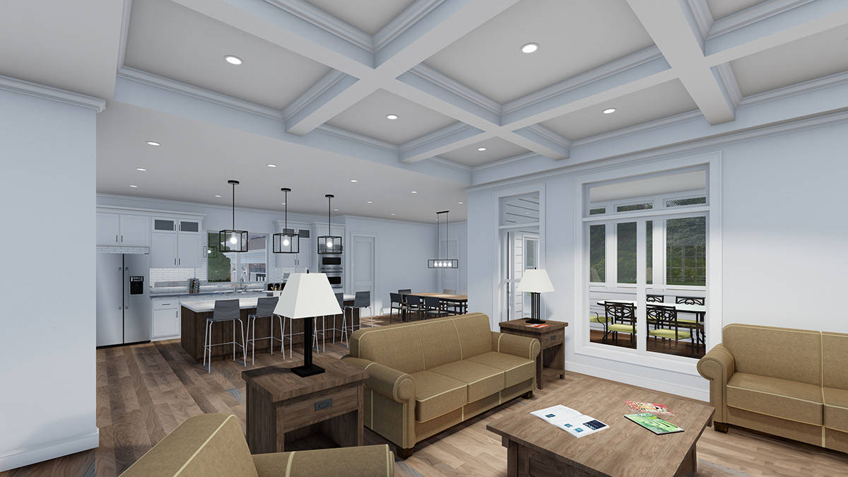 Kitchen of this 5-Bedroom,4560 Sq Ft Plan -225-1106