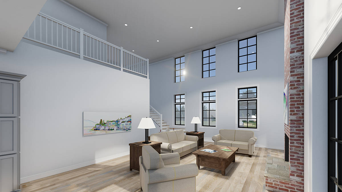 Great Room of this 4-Bedroom,4175 Sq Ft Plan -225-1112