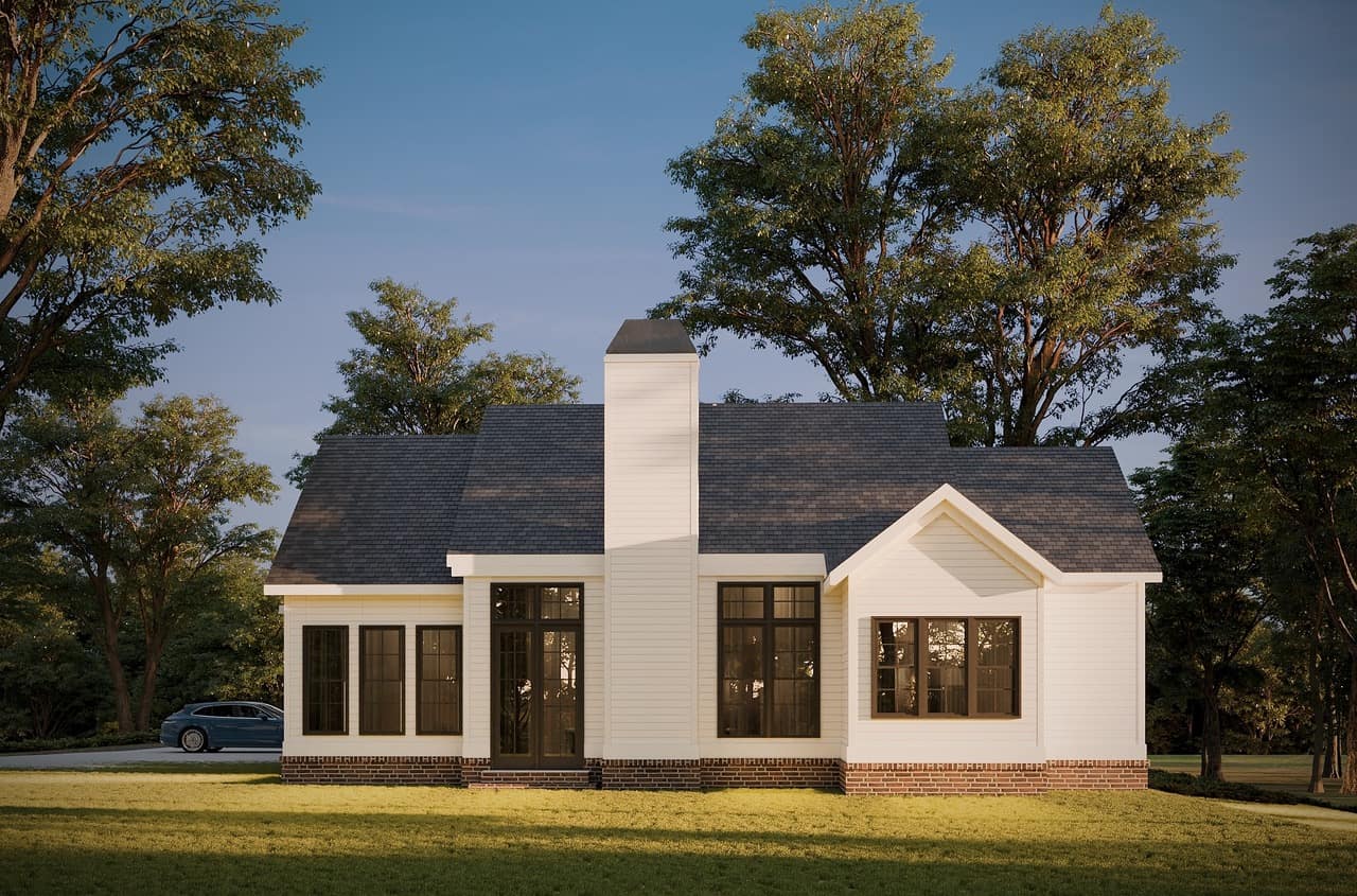 Rear View of this 3-Bedroom,2090 Sq Ft Plan -225-1116