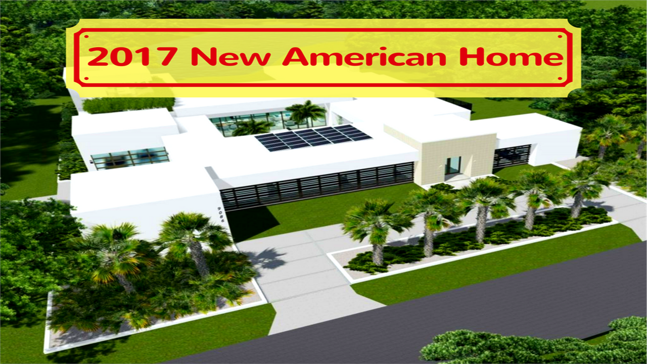 Photo illustrating article on The New American Home 2017