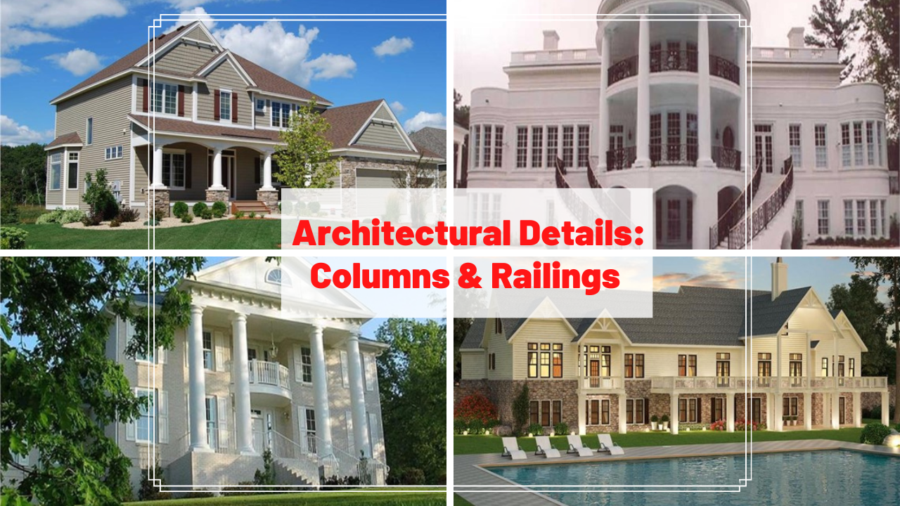 Pillars And Railings In Contemporary Homes