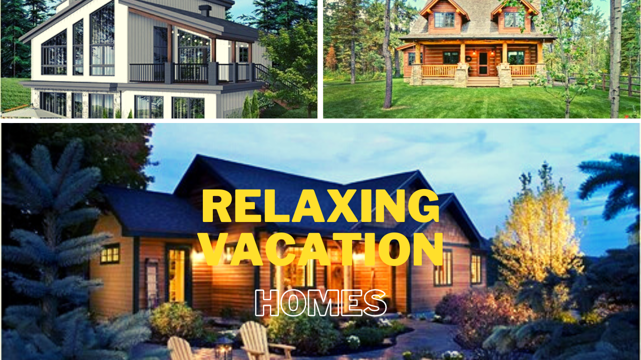 images of relaxing vacation homes