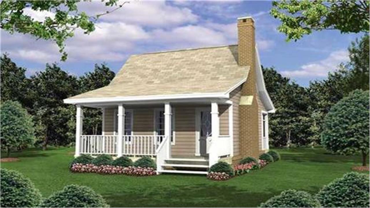 Is tiny living for you? (House Plan #141-1076)
