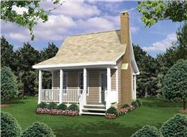Is tiny living for you? (House Plan #141-1076)