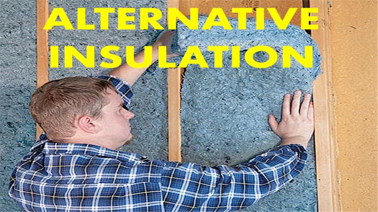 Montage of 3 images illustrating article on alternative insulation