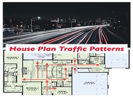 house plan traffic patterns