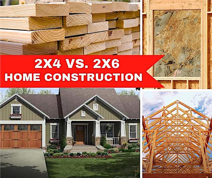 2x6 Construction Or 2x4 Construction On New Home Builds