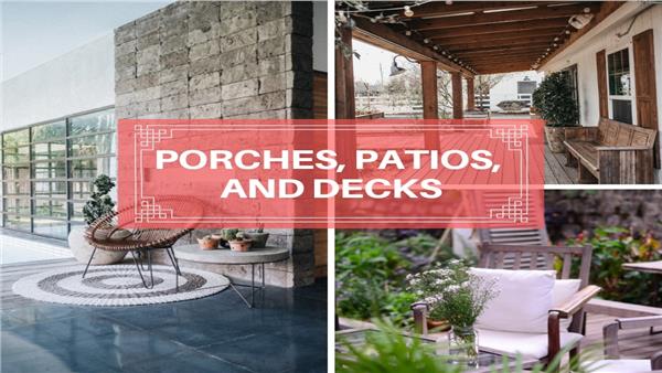 learn house plan Porches, Patios, and Decks: A Statistical Guide to Exploring Outdoor Living