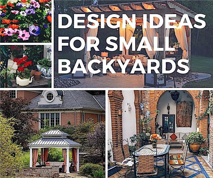 Backyard Landscape Designs : 16 Inspirational Backyard Landscape Designs As Seen From Above