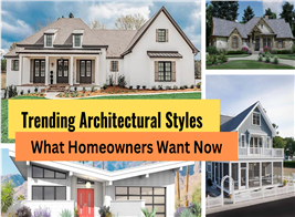 Transitional rustic vacation home illustrating article on architectural house styles 