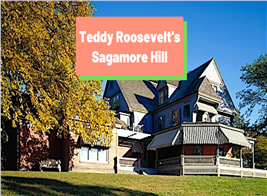 Photo of Sagamore Hill with article title