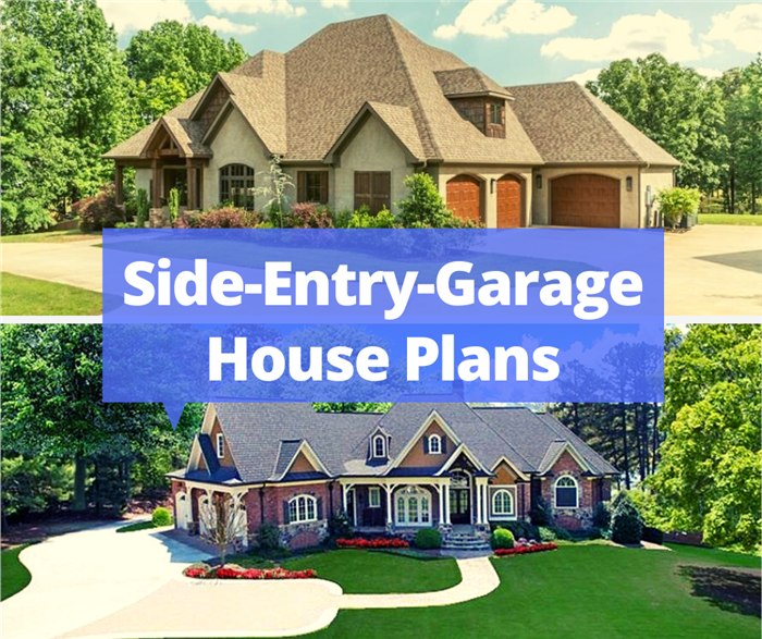 The Side Entry Garage Does It Makes, Rear Entry Garage House Plans