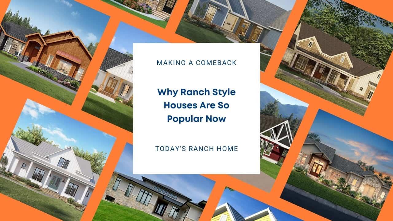 Photograph illustrating article about Ranch style house plans