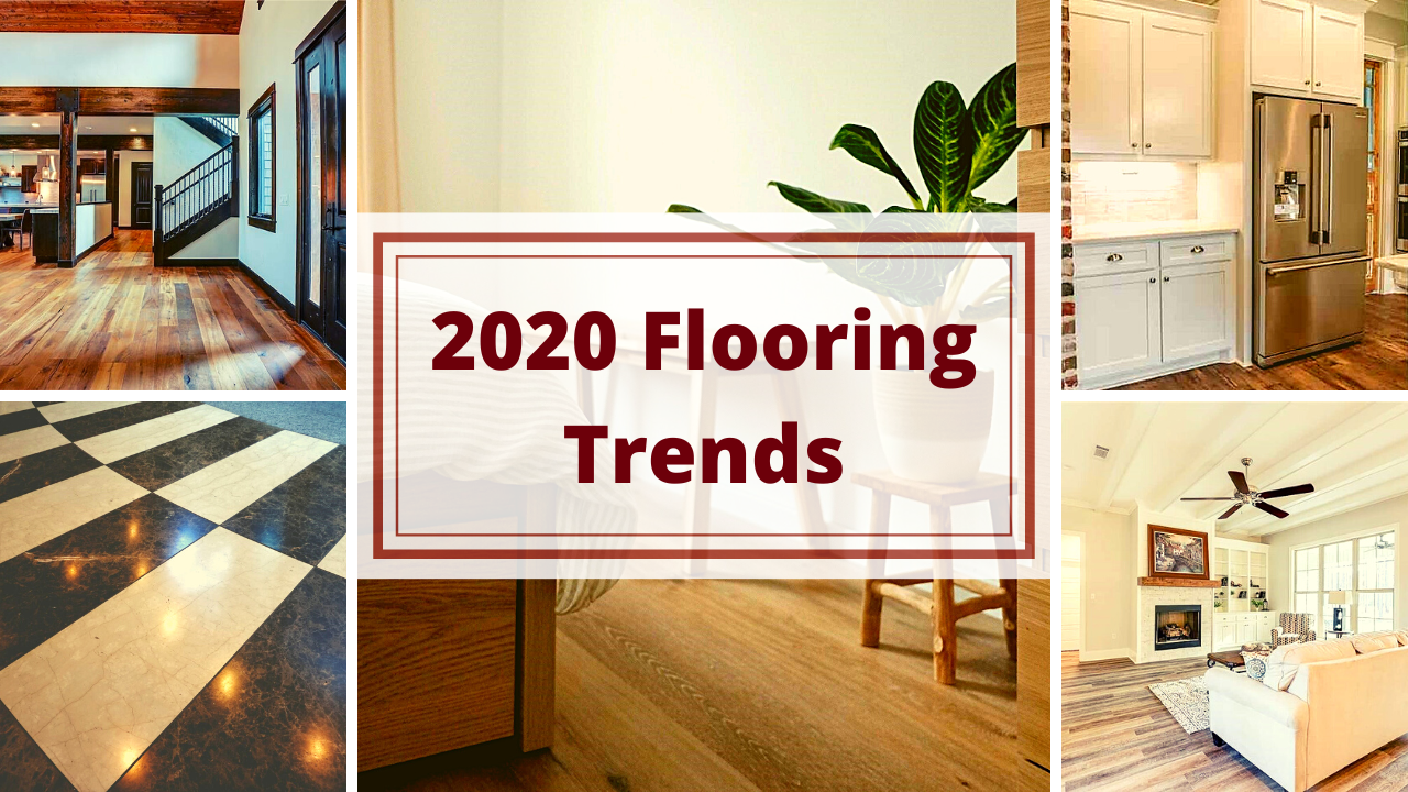 5 photos floors for article about 2020 flooring trends