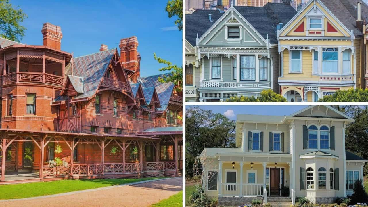 Victorian style homes and their features