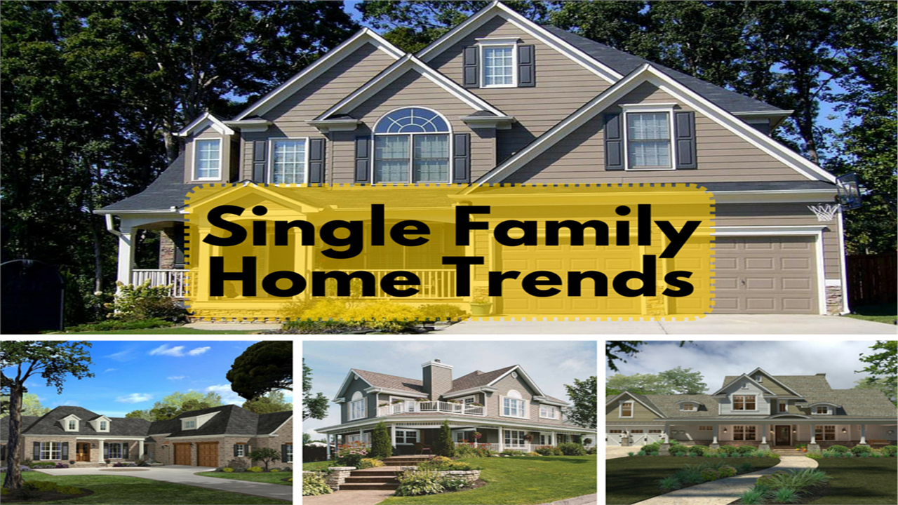 Collection of photos illustrating Single Family Homes