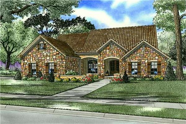  Tuscan  Style House  Plans  and Homes  The Plan  Collection