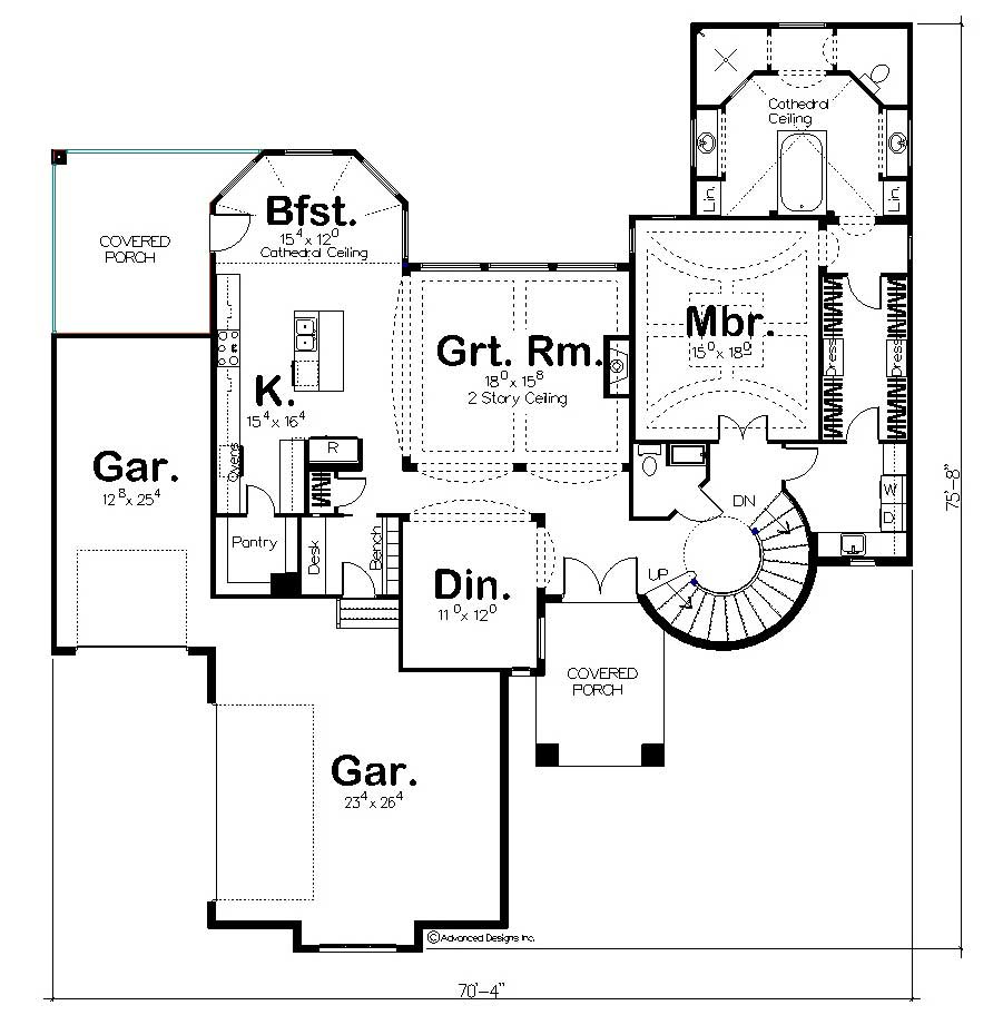 Floor Plan First Story