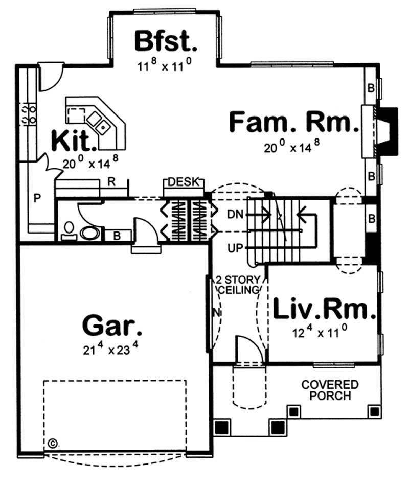 MAIN LEVEL FLOOR PLAN