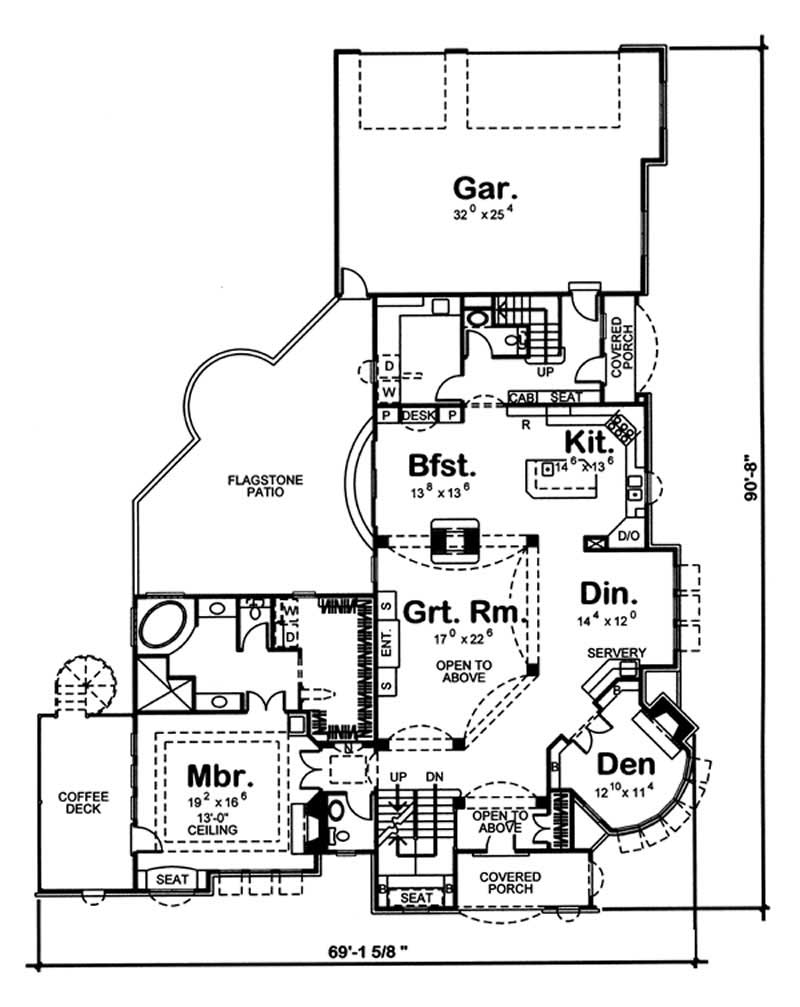 MAIN LEVEL FLOOR PLAN