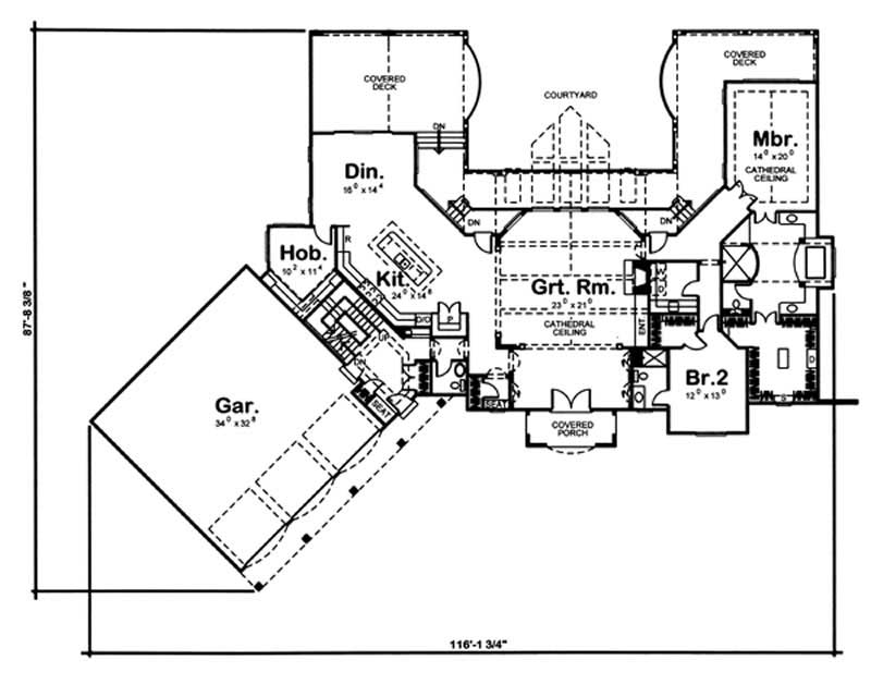 MAIN LEVEL FLOOR PLAN