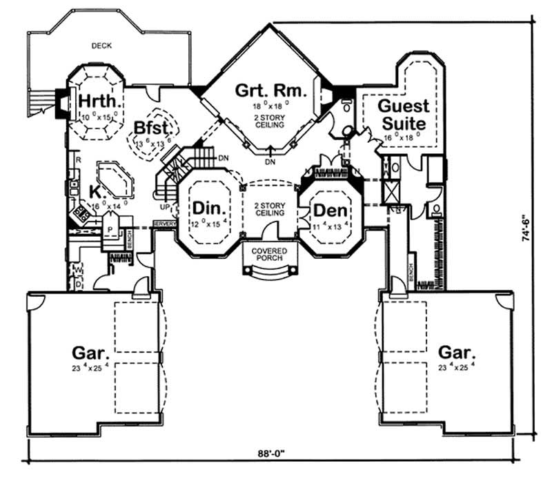 MAIN LEVEL FLOOR PLAN