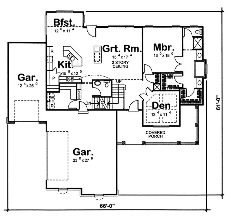 MAIN LEVEL FLOOR PLAN