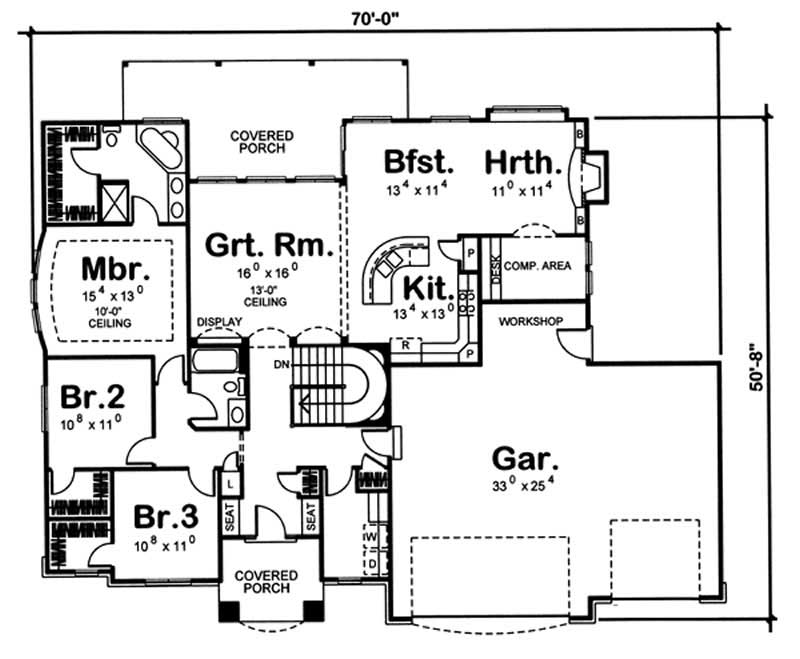 MAIN LEVEL FLOOR PLAN