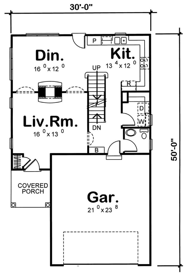 MAIN LEVEL FLOOR PLAN