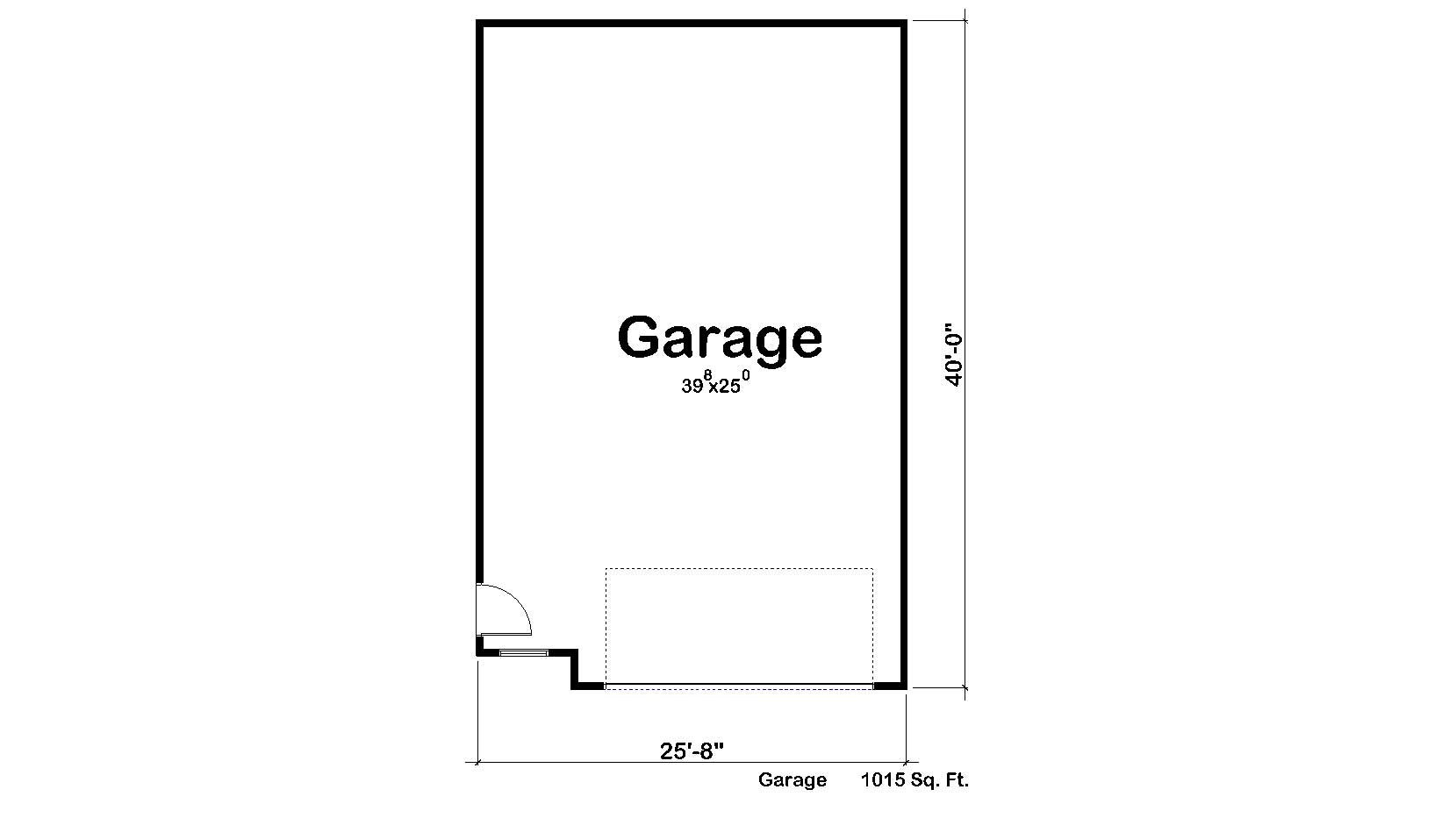 Floor Plan First Story