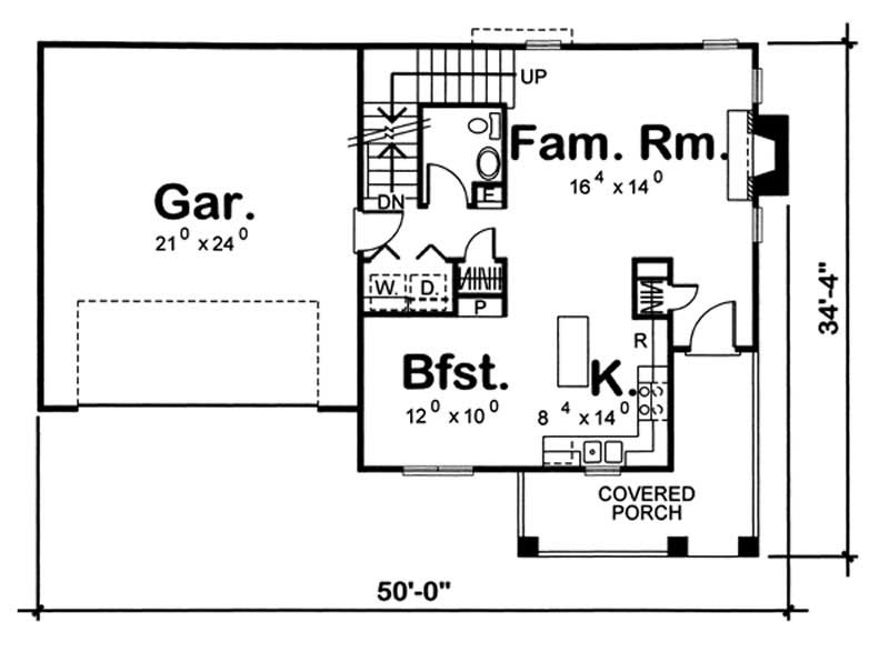 MAIN LEVEL FLOOR PLAN