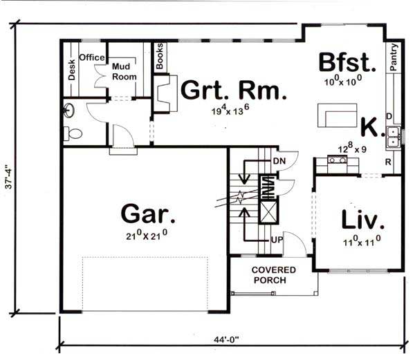 Floor Plan First Story
