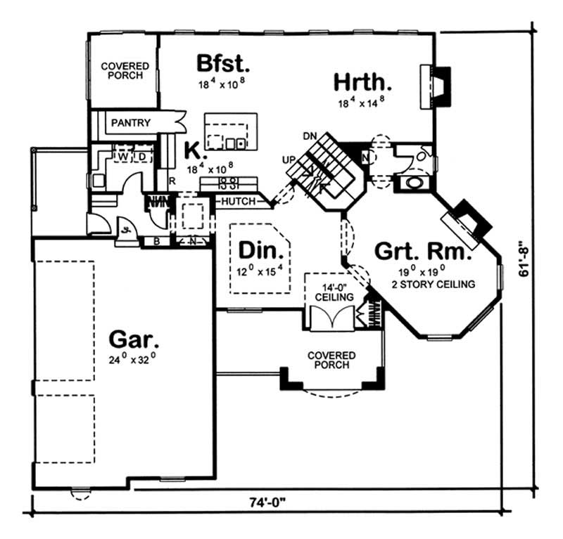 MAIN LEVEL FLOOR PLAN