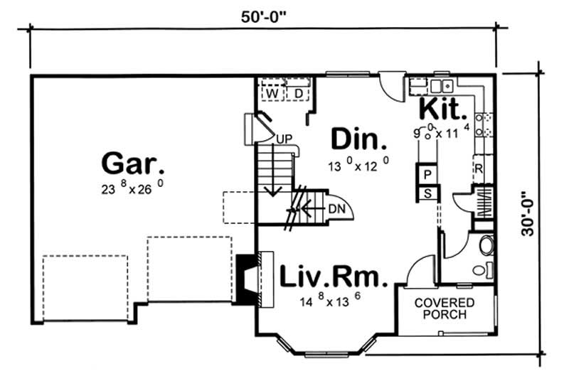MAIN LEVEL FLOOR PLAN
