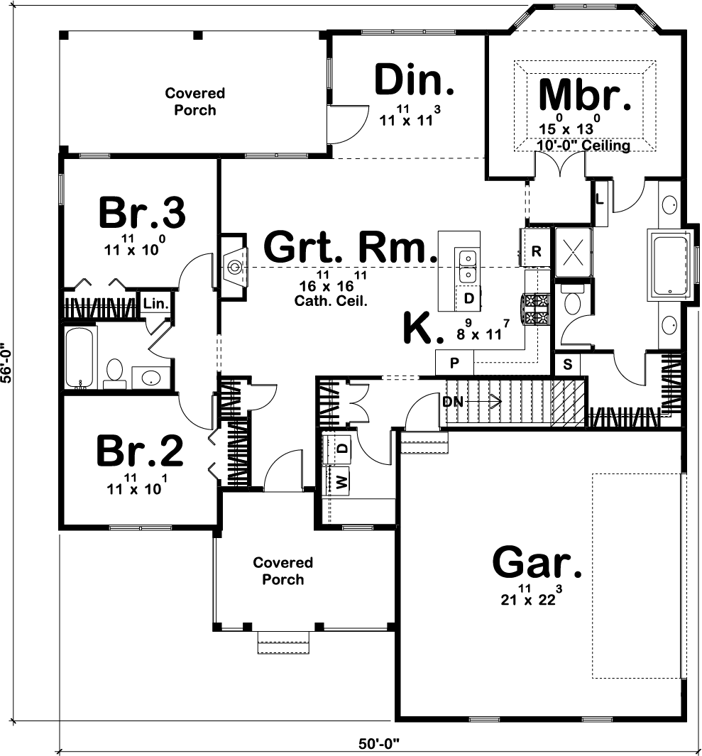 Floor Plan Main Level