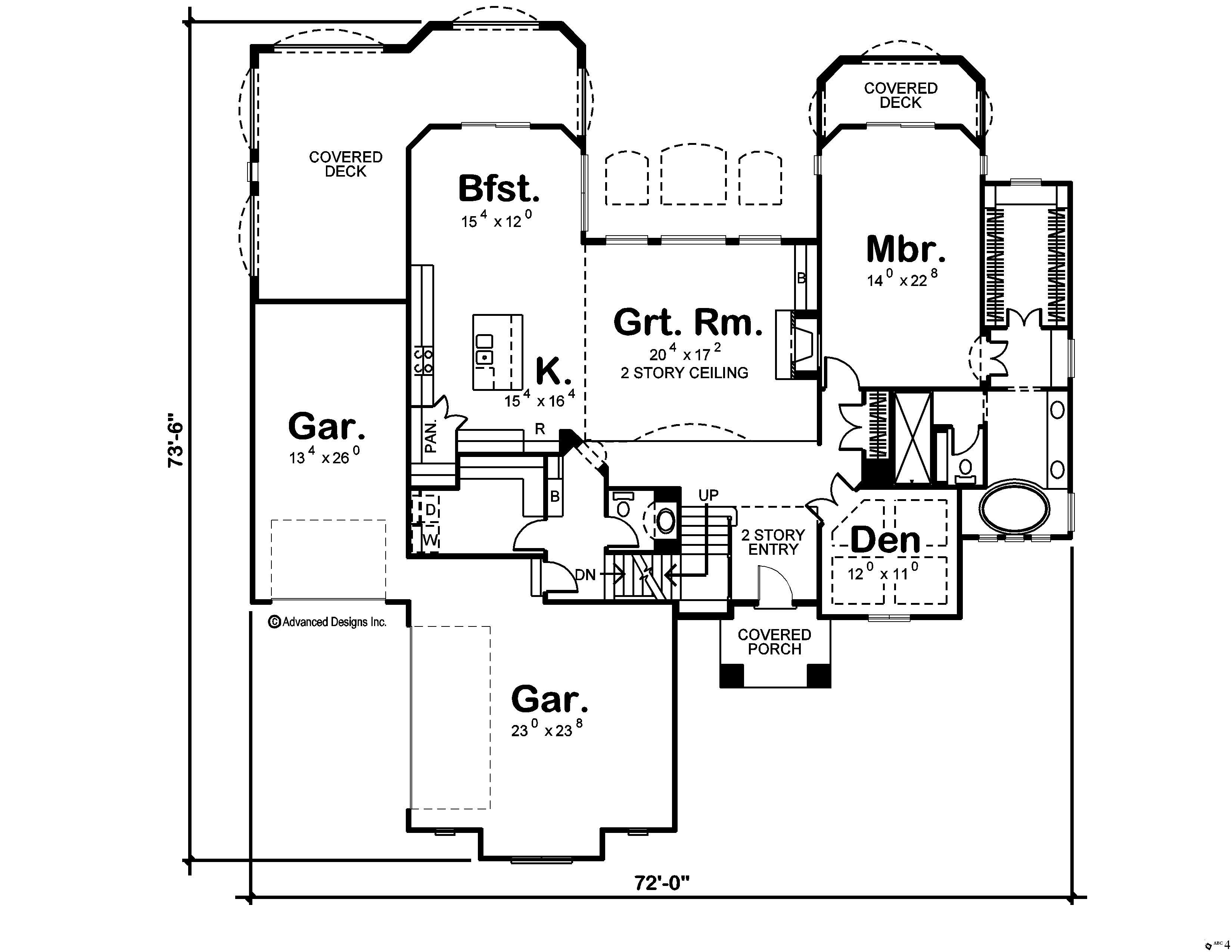 Floor Plan First Story