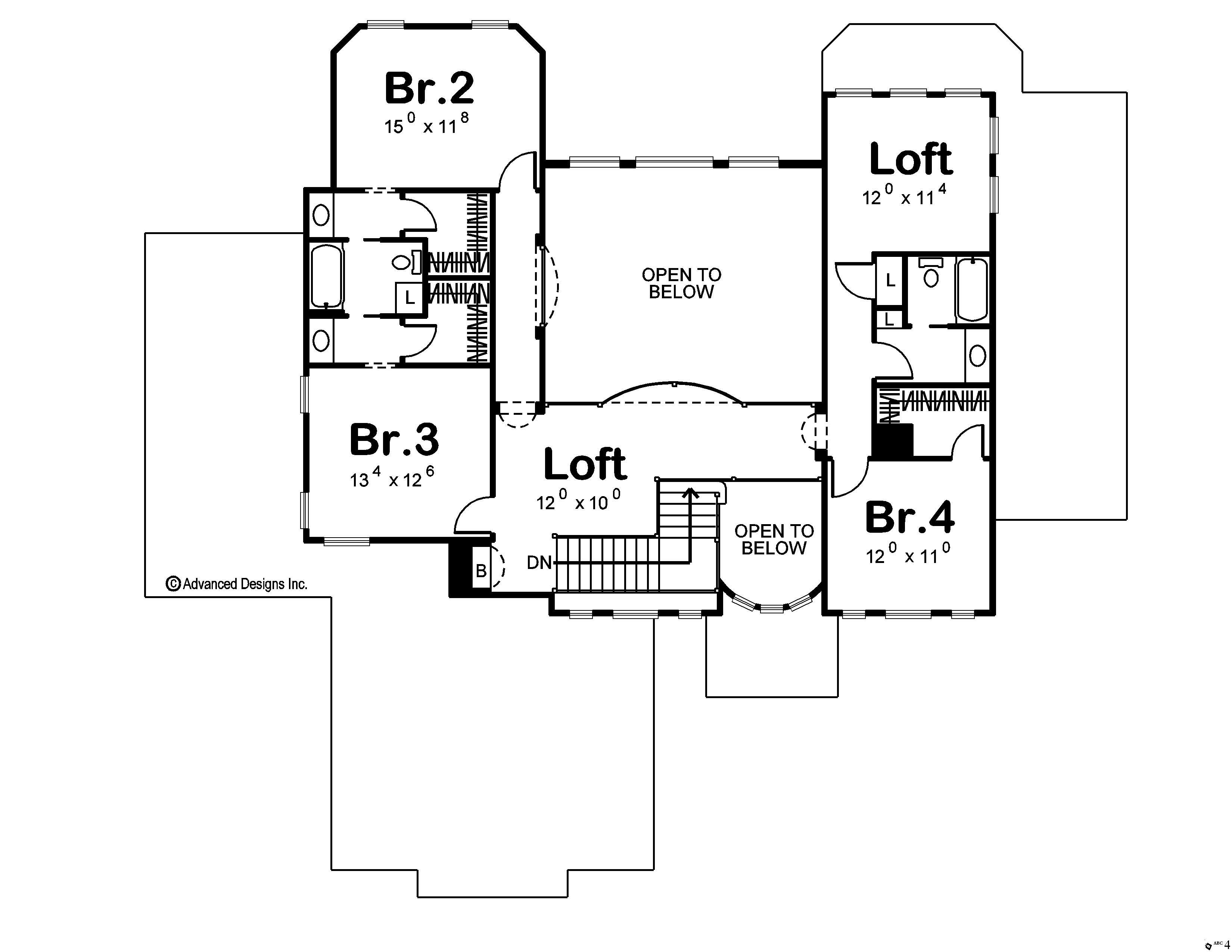Floor Plan Second Story