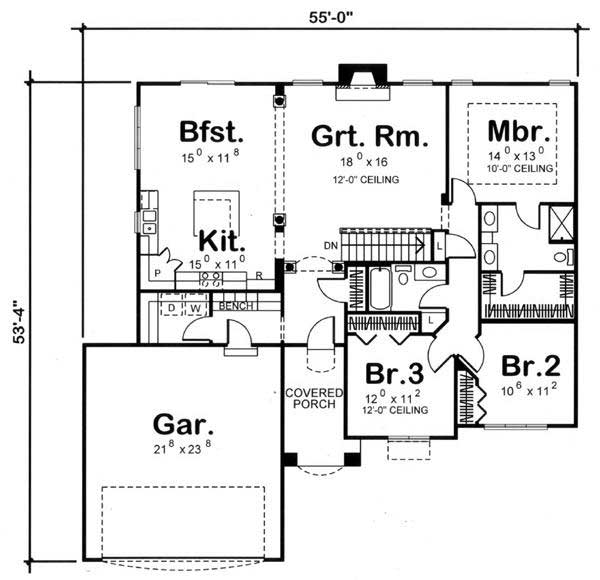 Floor Plan First Story