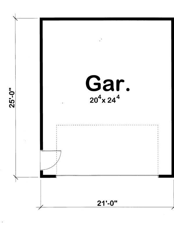Floor Plan First Story