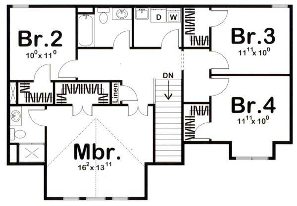 Floor Plan Second Story