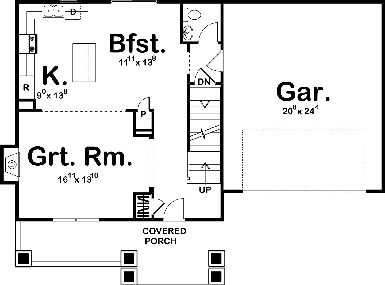 Floor Plan Main Level
